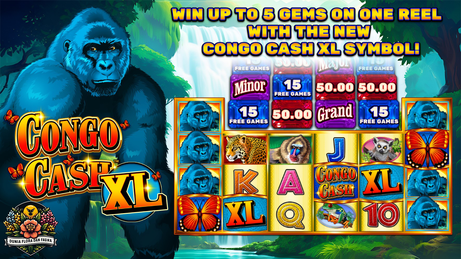 Congo Cash XL: Temukan Keberuntungan di Slot Online Bertema Hutan Afrika