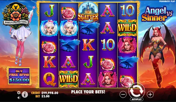 Strategi Menang di Angel Vs Sinner Slot: Pilih Malaikat atau Iblis?