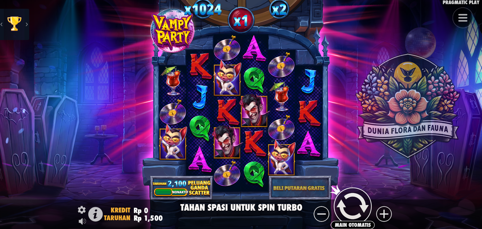 Vampy Party: Menangkan Jackpot Besar dari Pragmatic Play