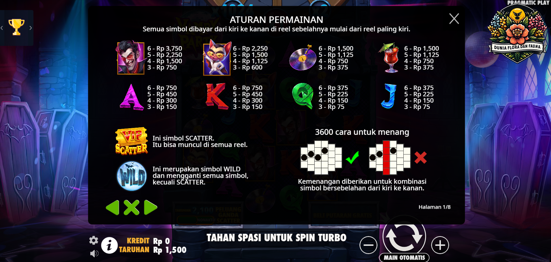 Vampy Party: Menangkan Jackpot Besar dari Pragmatic Play