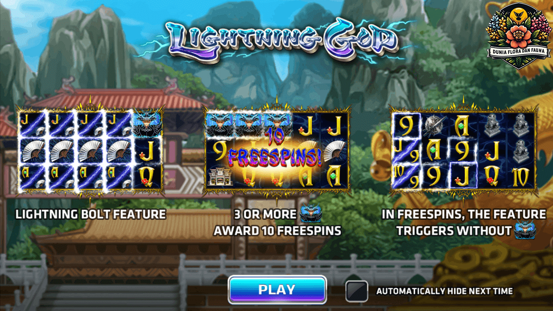 Lightning God: Slot dengan Bonus Besar dan Menguntungkan