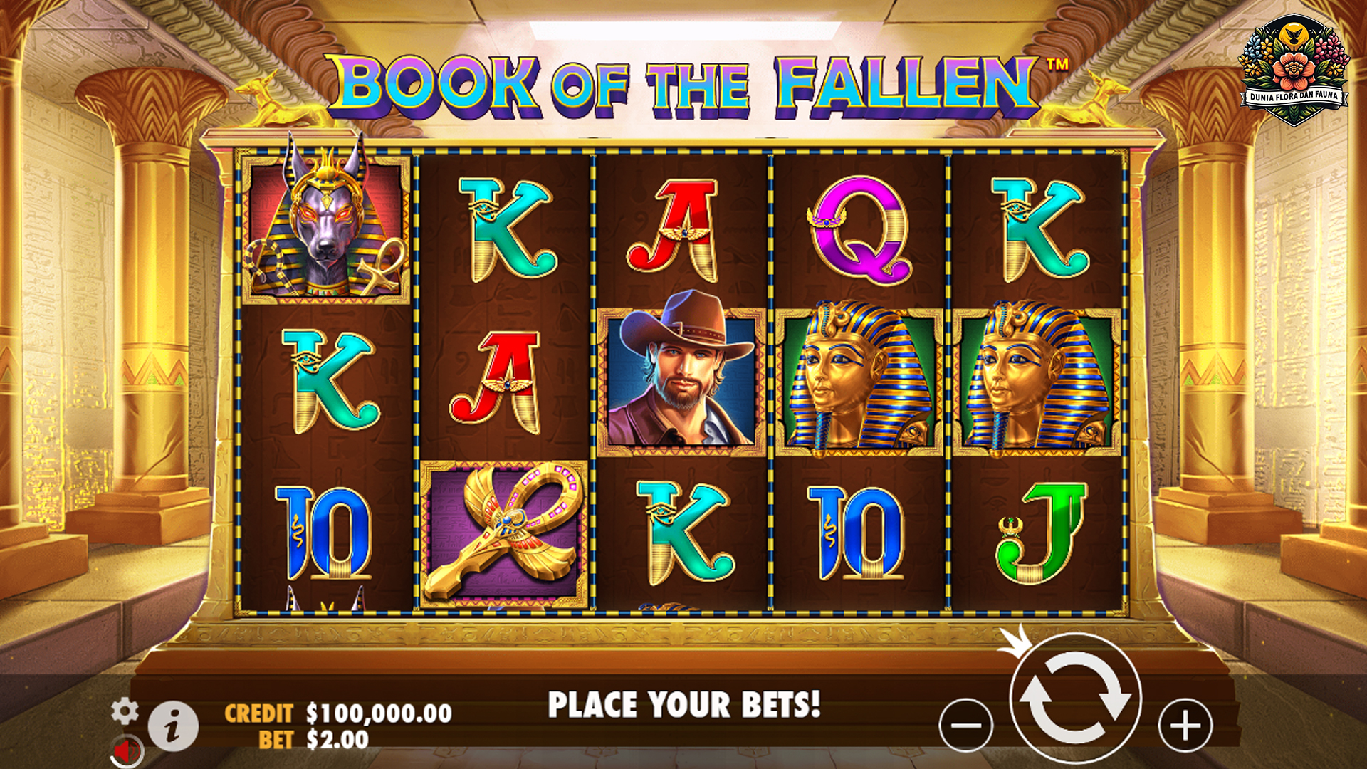 Slot Book of Fallen: Petualangan Liar Mesir & Jackpot Megah