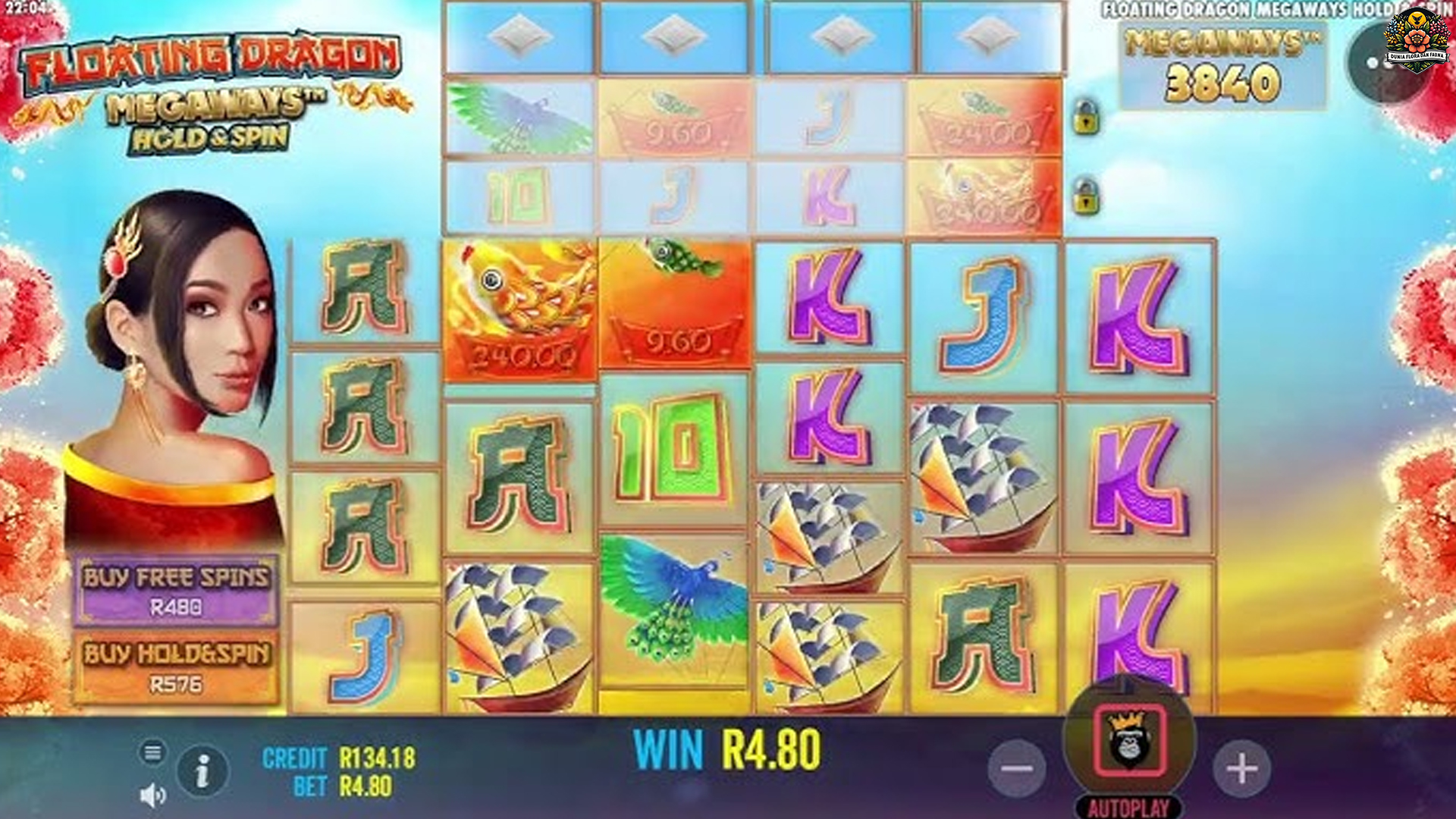 Slot Floating Dragon Megaways: Menang Besar di Dunia Legenda