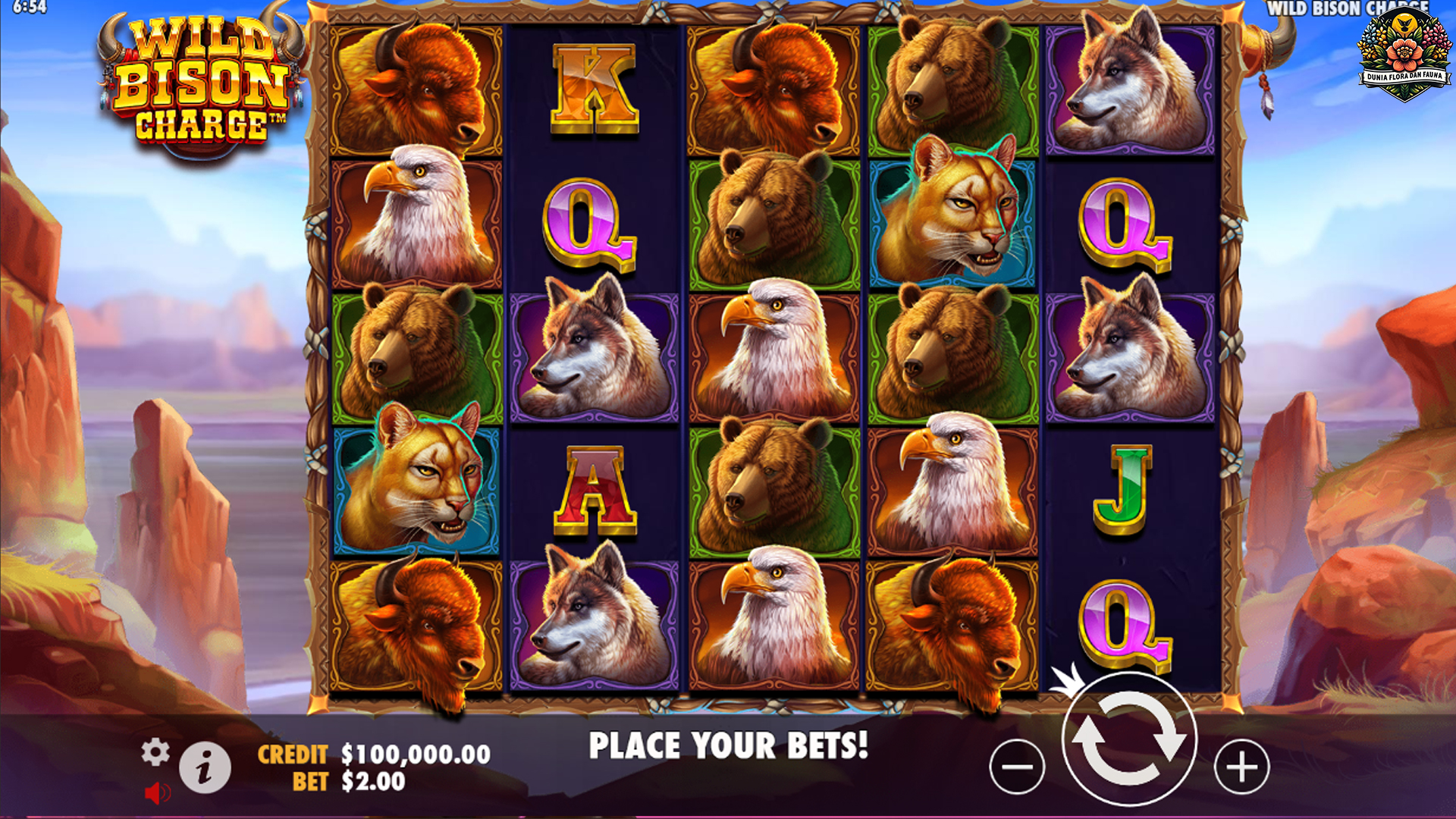 Slot Wild Bison Charge: Petualangan Seru & Hadiah Liar Menanti