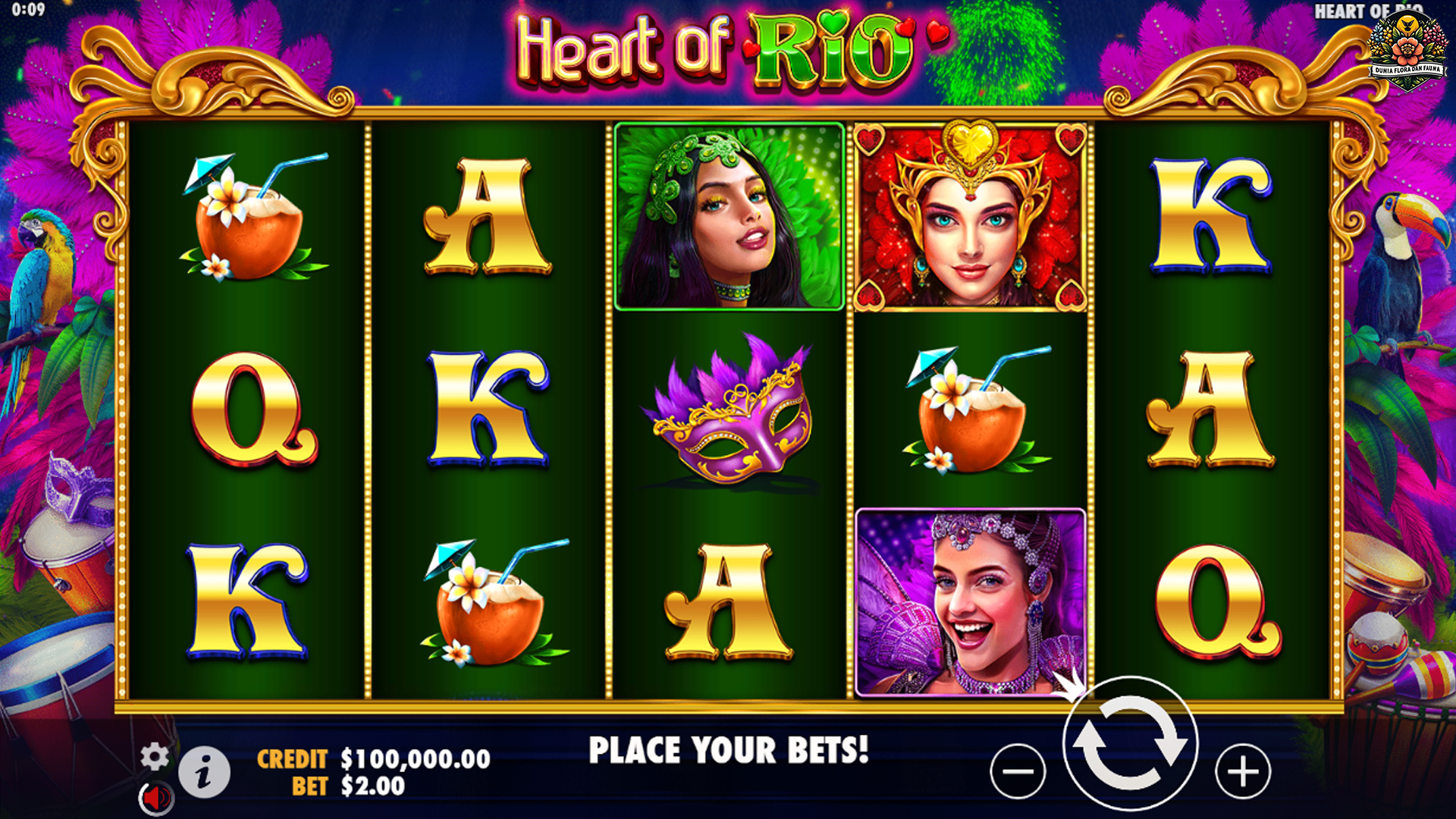 Meriahkan Malam dengan Slot Heart of Rio yang Penuh Kejutan