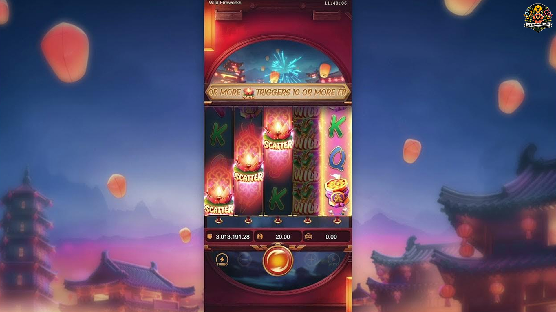 Wild Fireworks: Petualangan Slot dengan Hadiah yang Membara