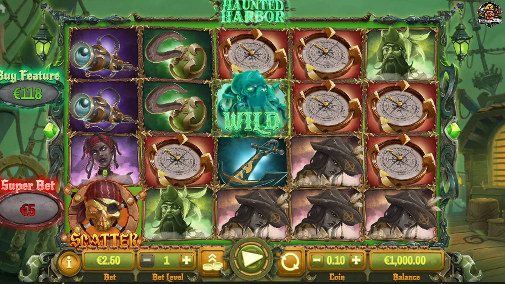 Temukan Keberuntungan di Slot Haunted Harbor yang Mempesona
