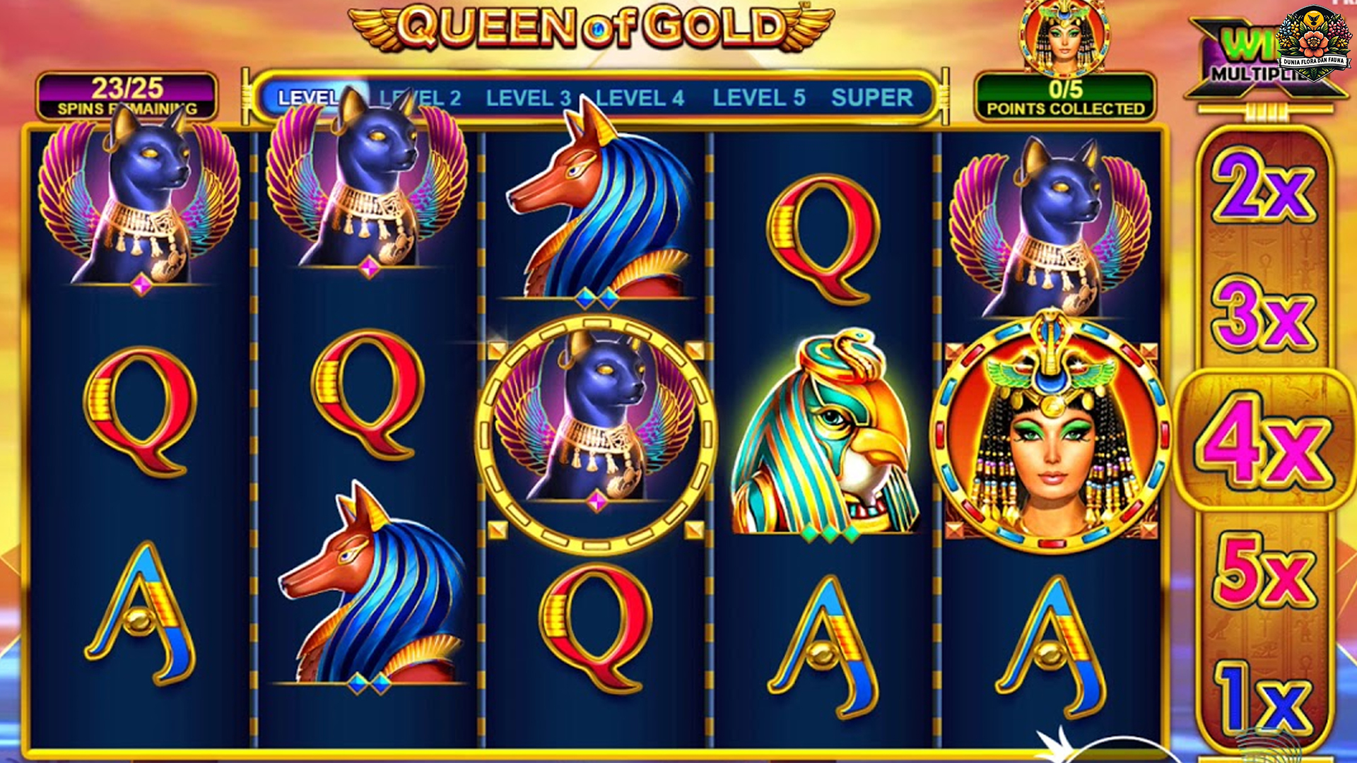 Queen of Gold: Slot Ratu Emas, Harta Karun Menanti Anda