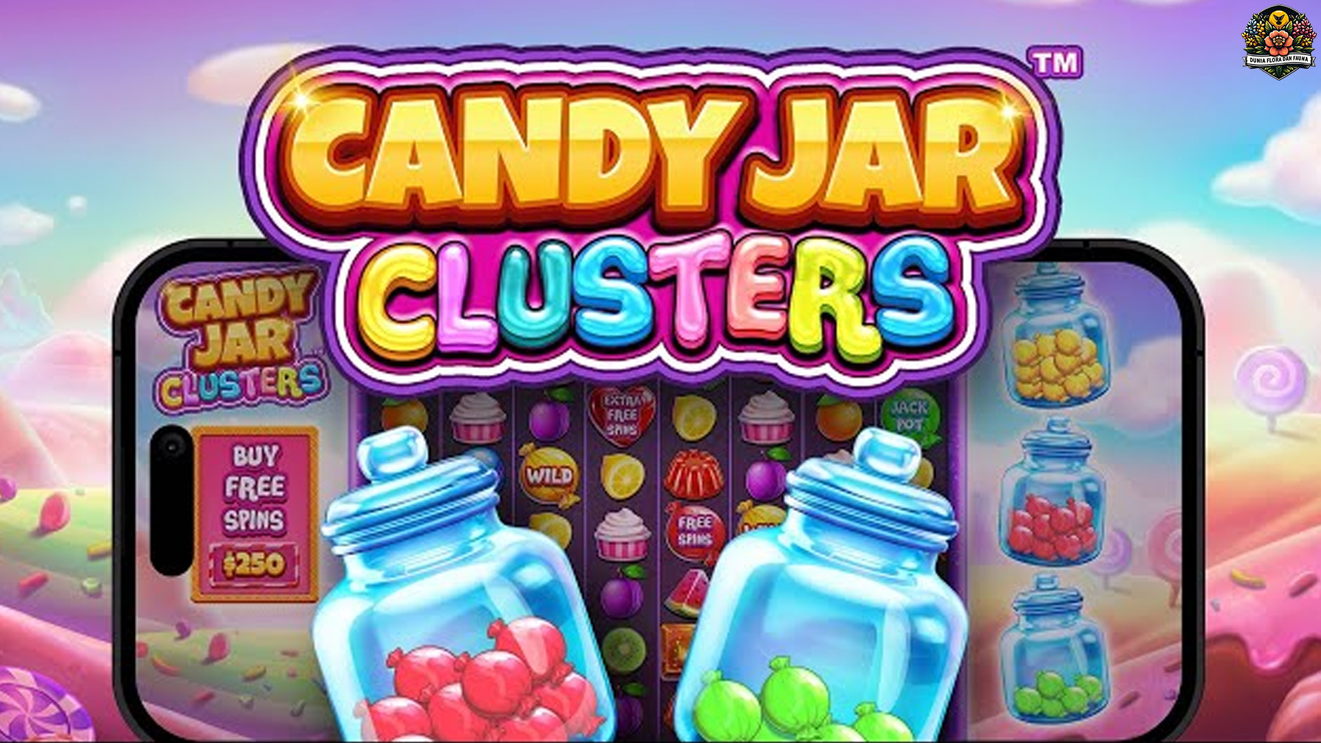 Siap Ketagihan Manisnya Kemenangan di Slot Candy Jar Clusters