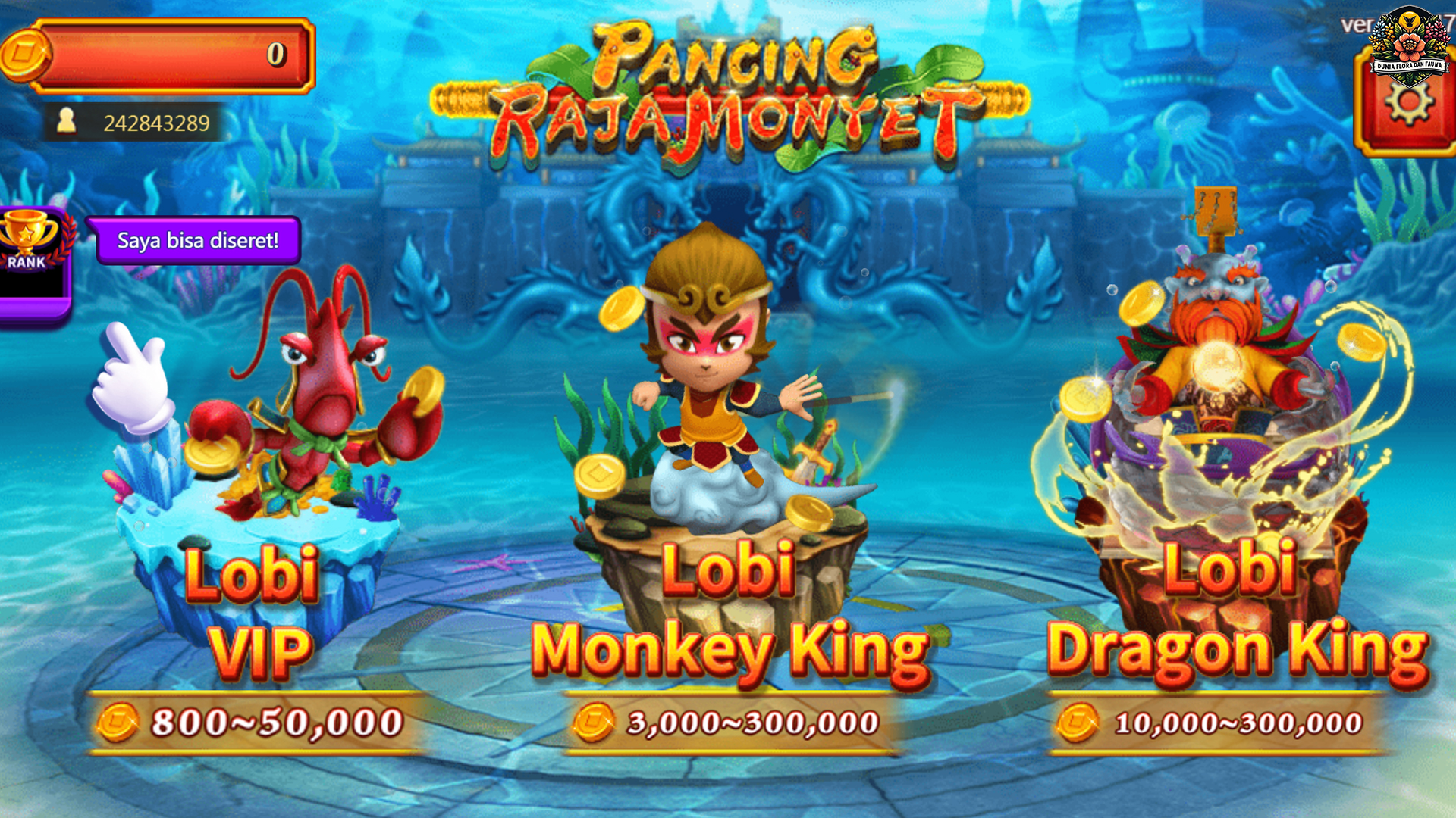 Game Slot Tembak Ikan Monkey King Fishing Bikin Ketagihan