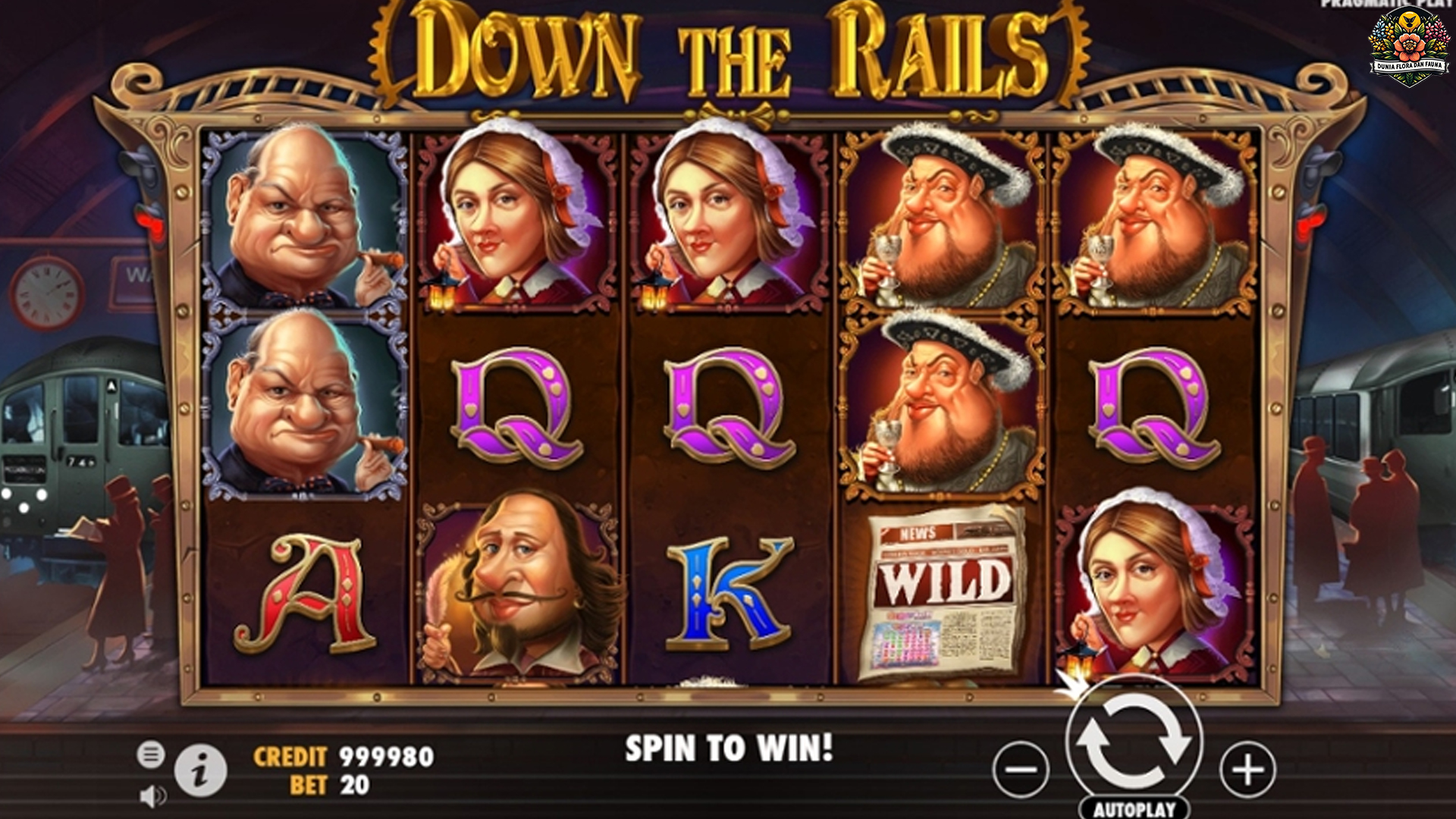 Down The Rails: Petualangan Menegangkan di Rel Keberuntungan