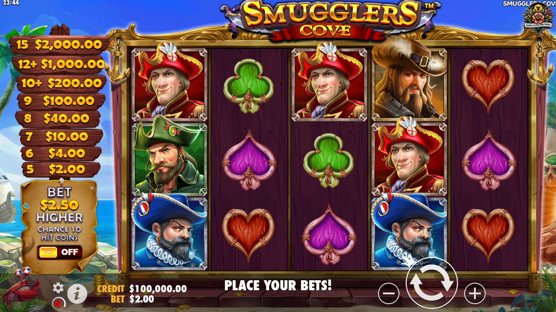 Menemukan Harta Karun Menarik di Slot Online Smugglers Cove