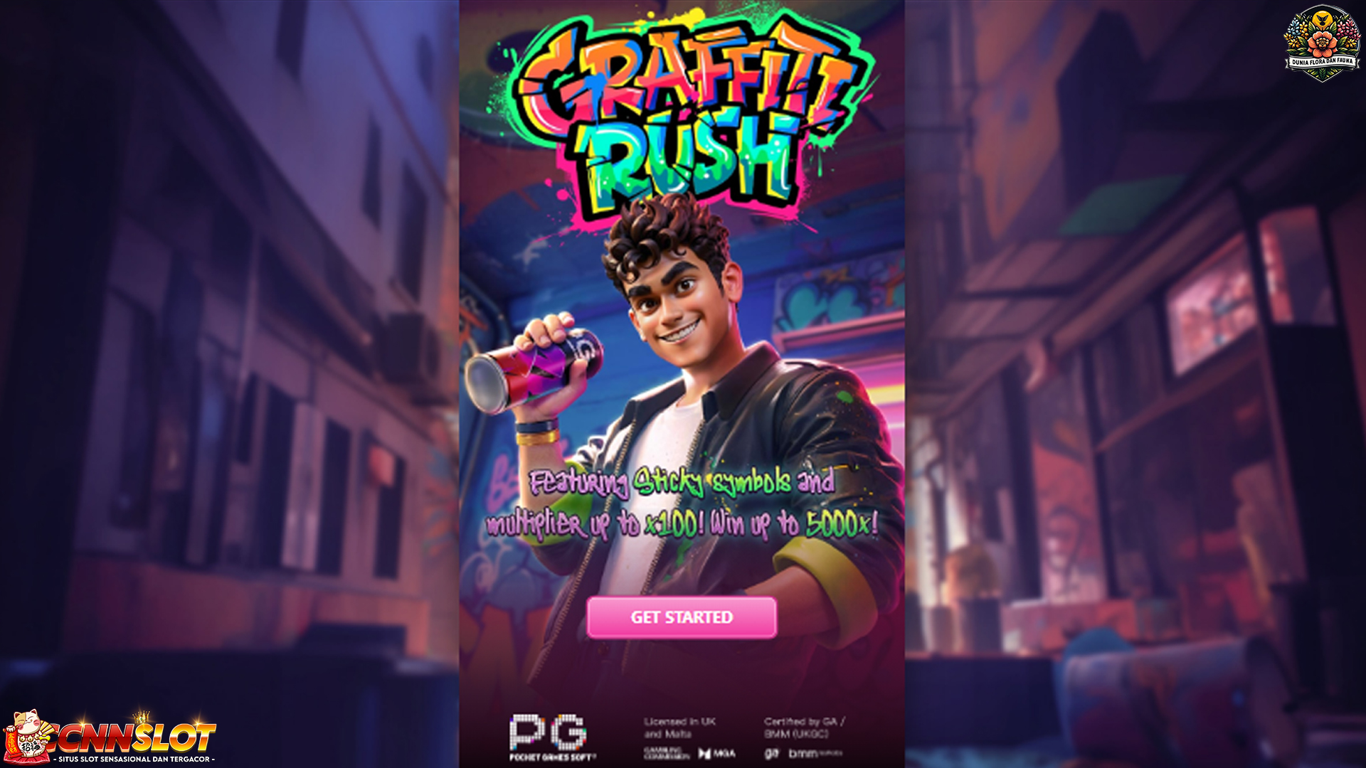 Menang Instan di Slot Graffiti Rush dengan Amp Login Ampuh