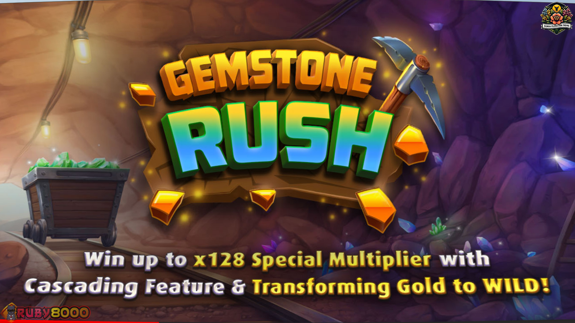 Ruby8000 Login Sekarang! Dapat Free Spin di Gemstone Rush