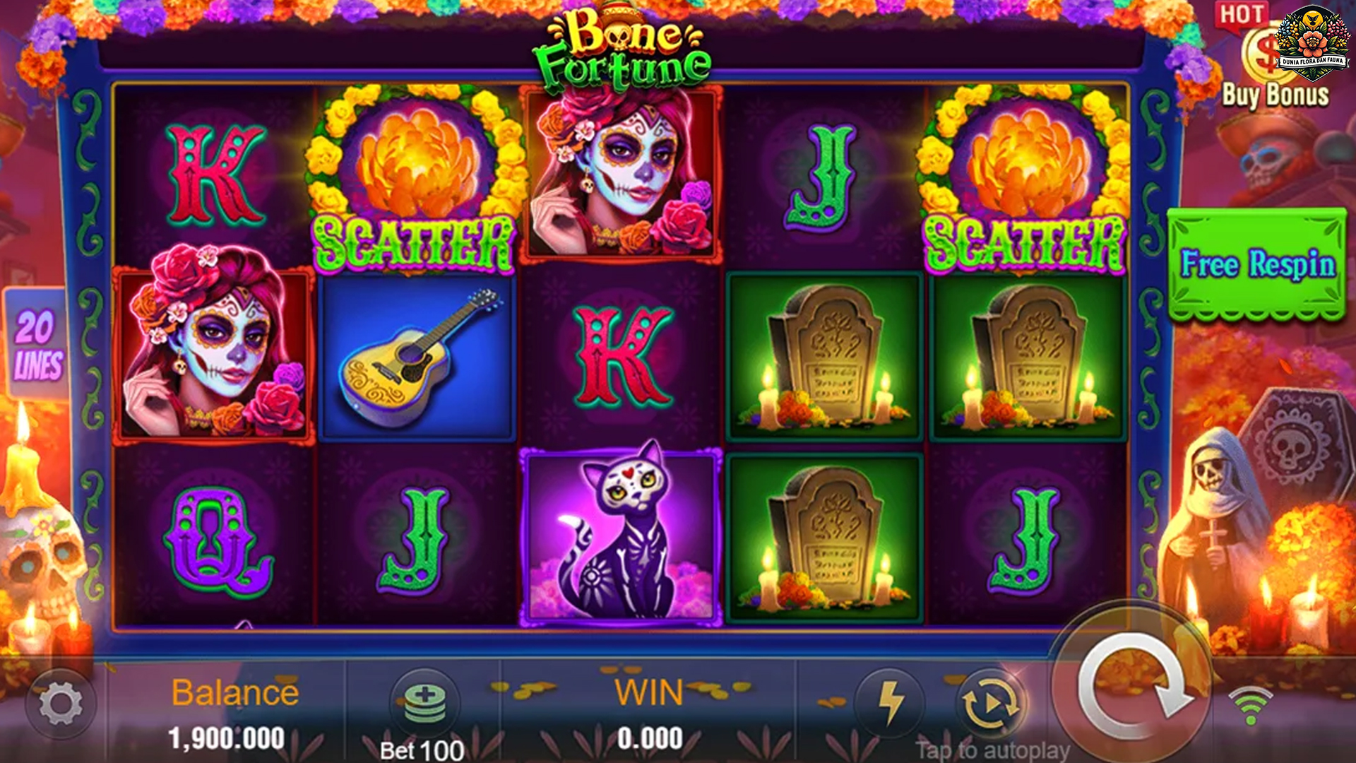 Peluang Raup 5 Kali Lipat dari Slot Online Bone Fortune Terbaru